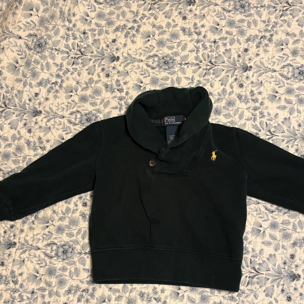 Polo by Ralph Lauren Kids Dark Green Hoodie